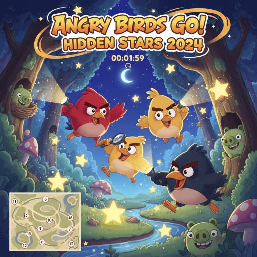 Angry Birds Go! Hidden Stars 2024