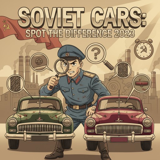 Soviet Cars: Spot the Difference 2023