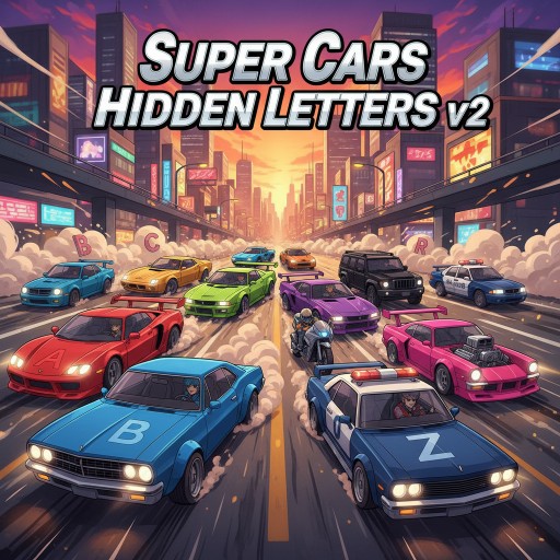Super Cars Hidden Letters v2