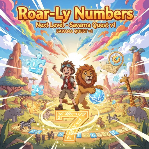 Roar-Ly Numbers Next Level - Savanna Quest v1